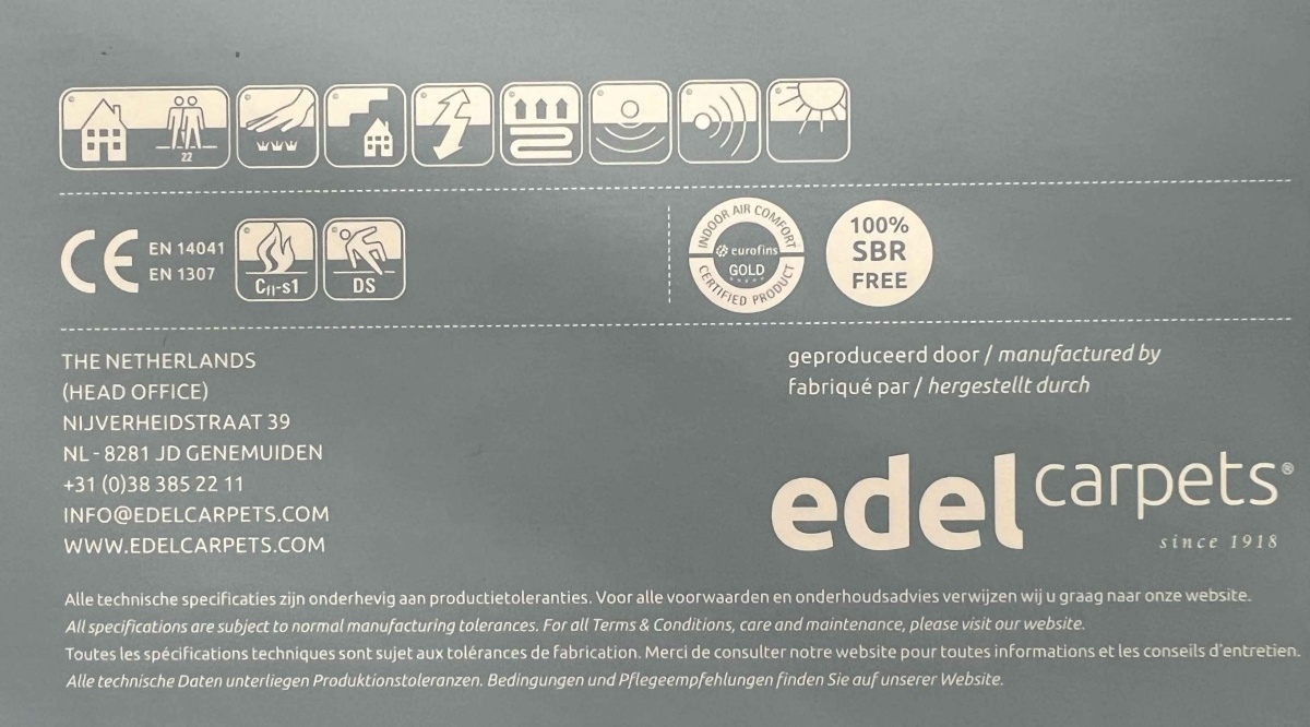 Koberec Edel Solidarity Stone 159 šedý