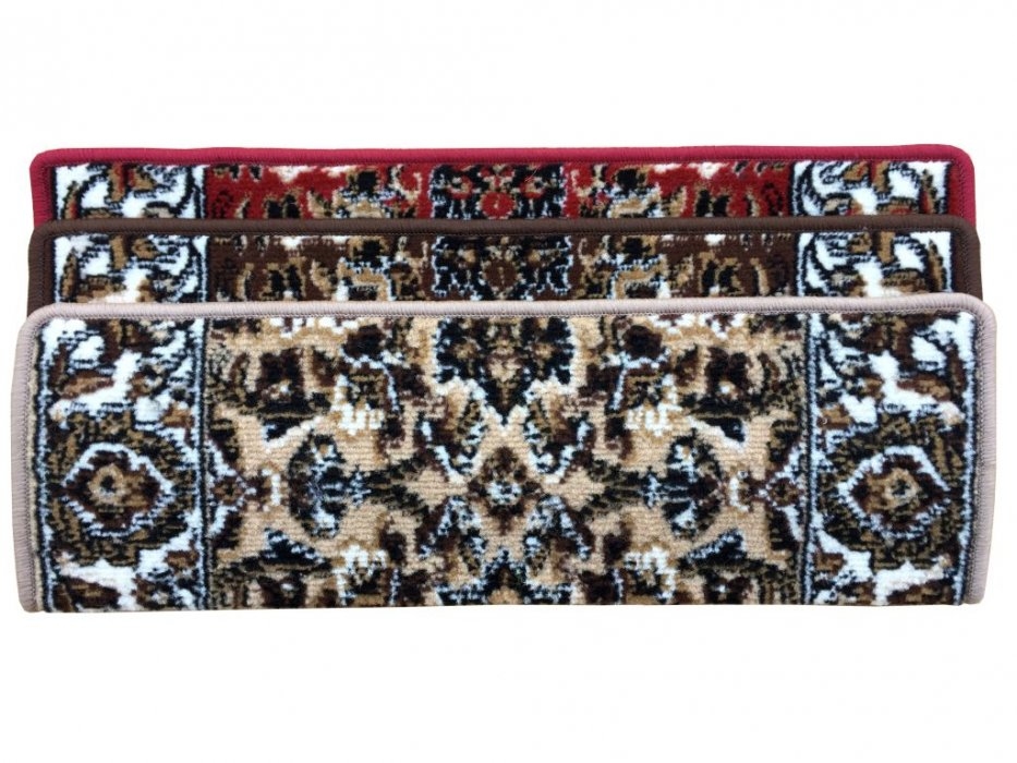 Nášlap na schody Practica obdelník 24x67cm červený