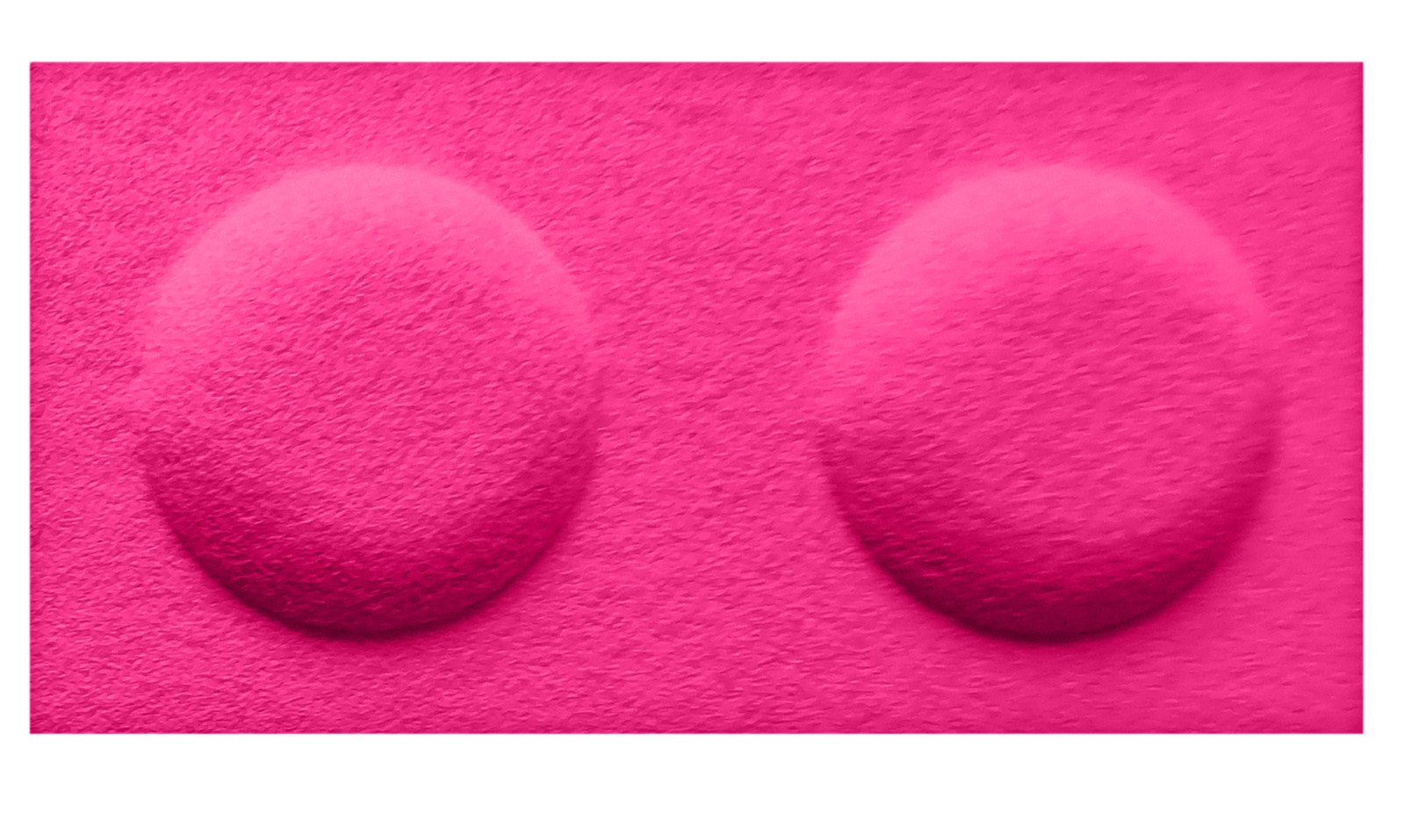 Filcový obklad Stavebnicové kostky 15x30cm růžová