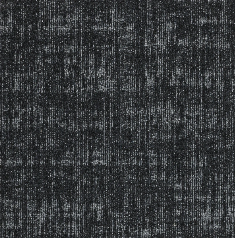 Lano kobercové čtverce MATRIX O 800 černo-šedý