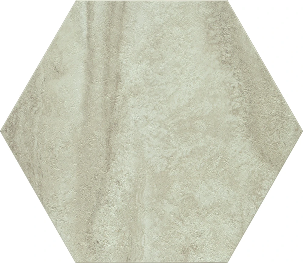 Samolepicí vinylová šestihranná dlaždice Přírodní Travertine 2745601