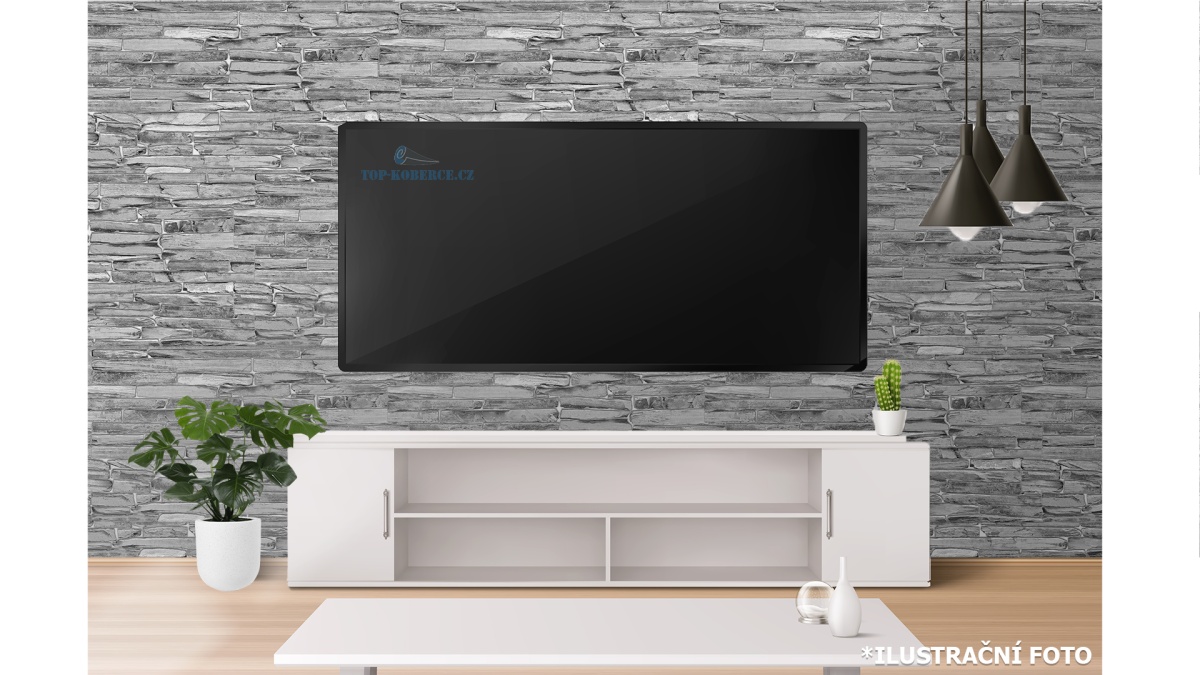 3D obkladový panel PVC Břidlice klasická (500x980mm)