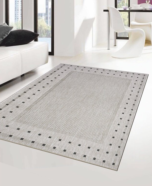 Kusový koberec Floorlux 20329 160x230cm silver-black