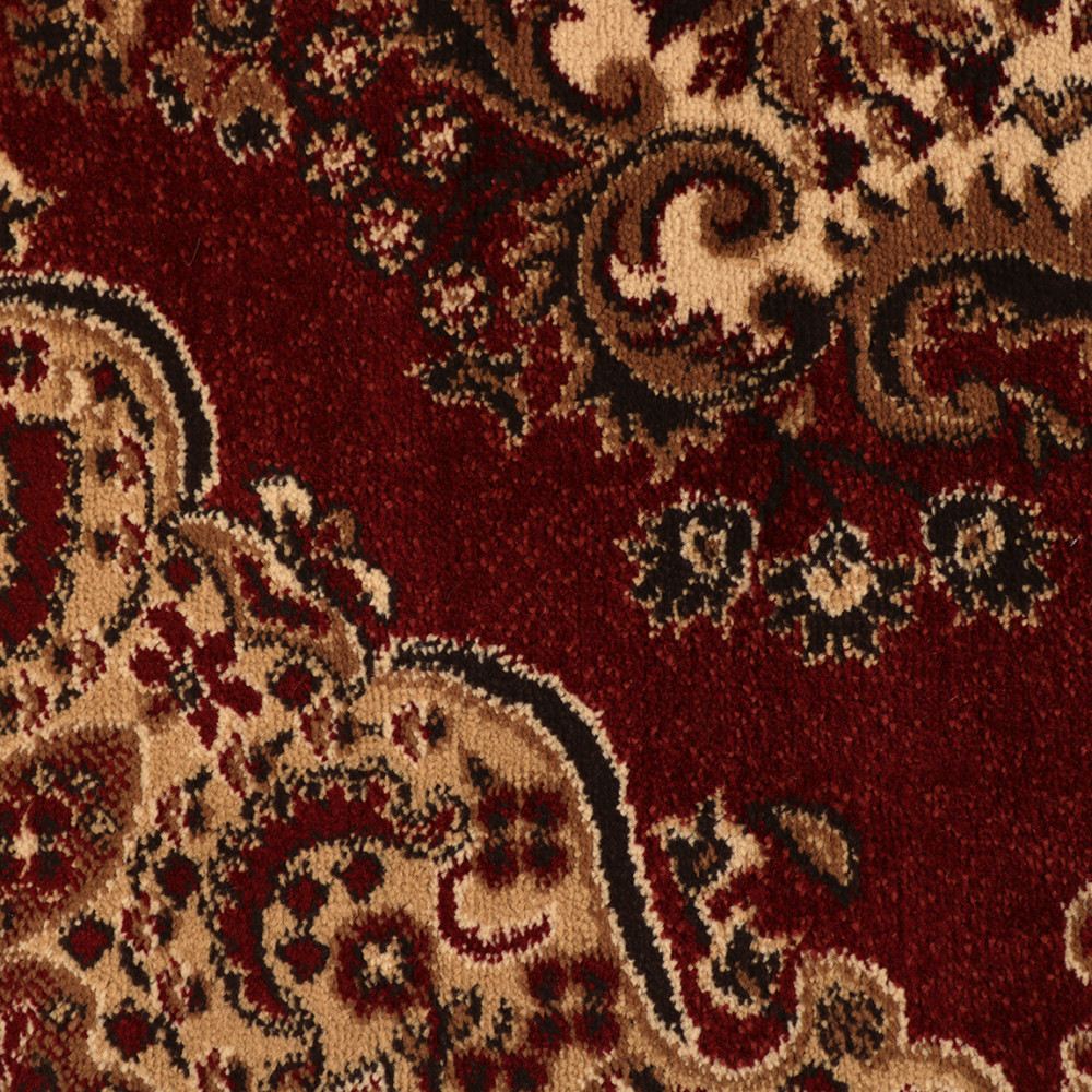 Jutex Koberec Medailon 6985A červeno-krémový