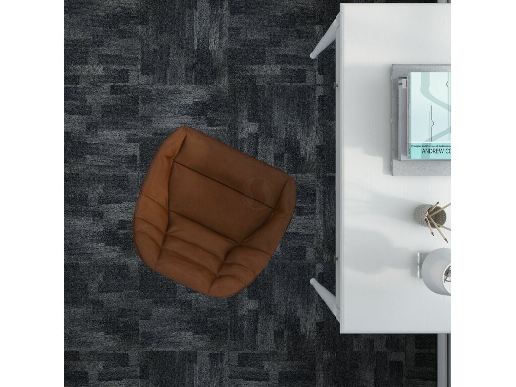 Balta kobercové čtverce Santo Tile 69 grey-dark blue