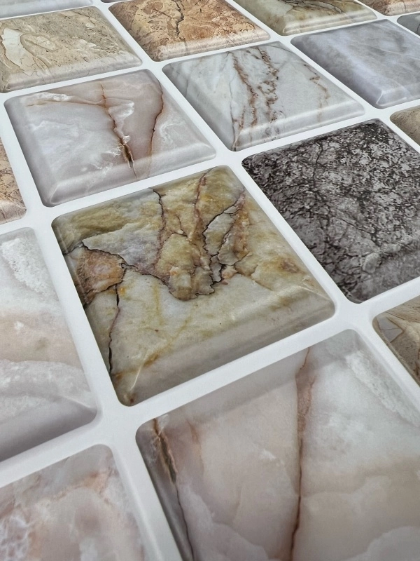 3D obklad Řecký Mramor (30x30cm) 4ks samolepící 