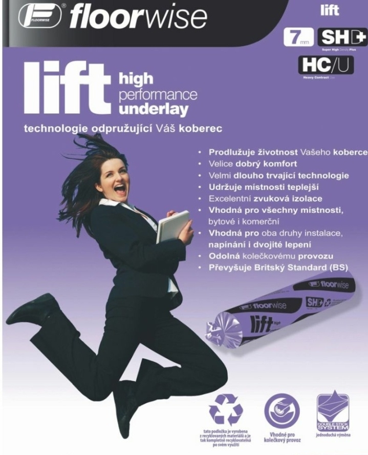 Podložka Floorwise Lift 7mm