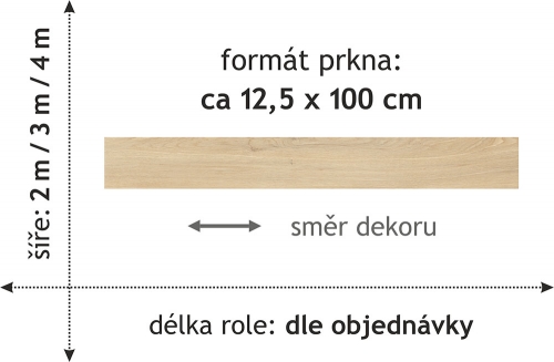 Beaulieu PVC Prima X 2734 šíře 4m
