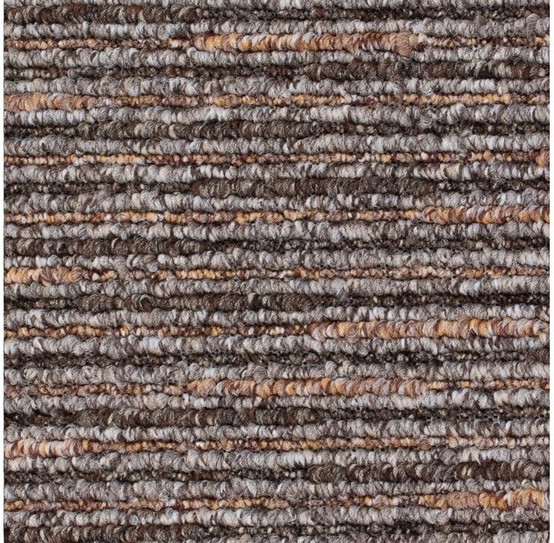 Spoltex Lines 93 šíře 4m tmavě hnědý