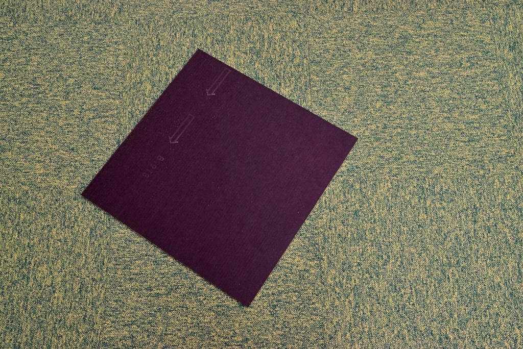 Kobercové čtverce Tapibel Coral lines 58376 zelený