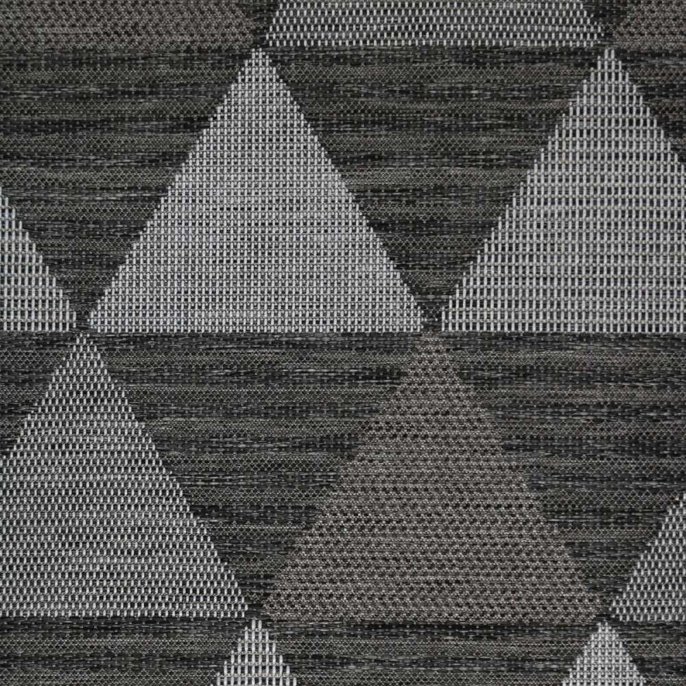 Flat koberec 21132 120x170cm stříbrně-šedý