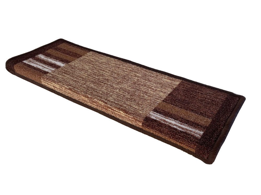 Nášlap na schody Geneve obdelník hnědý