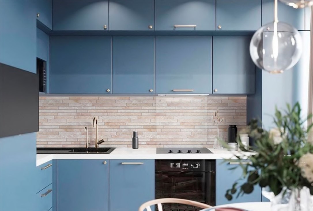 Kuchyňský panel ABS plast Marble bricks 3000x600mm 1,5mm