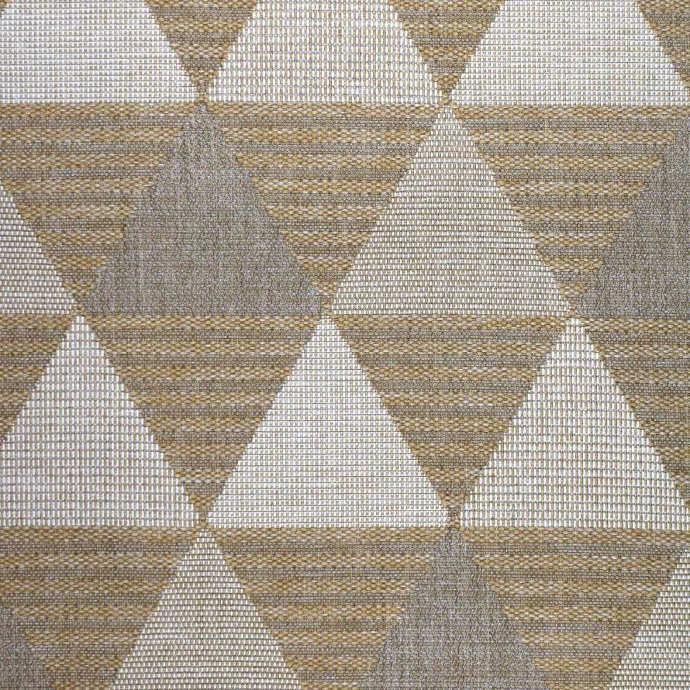 Flat koberec 21132 80x150cm ivory/silver/gold