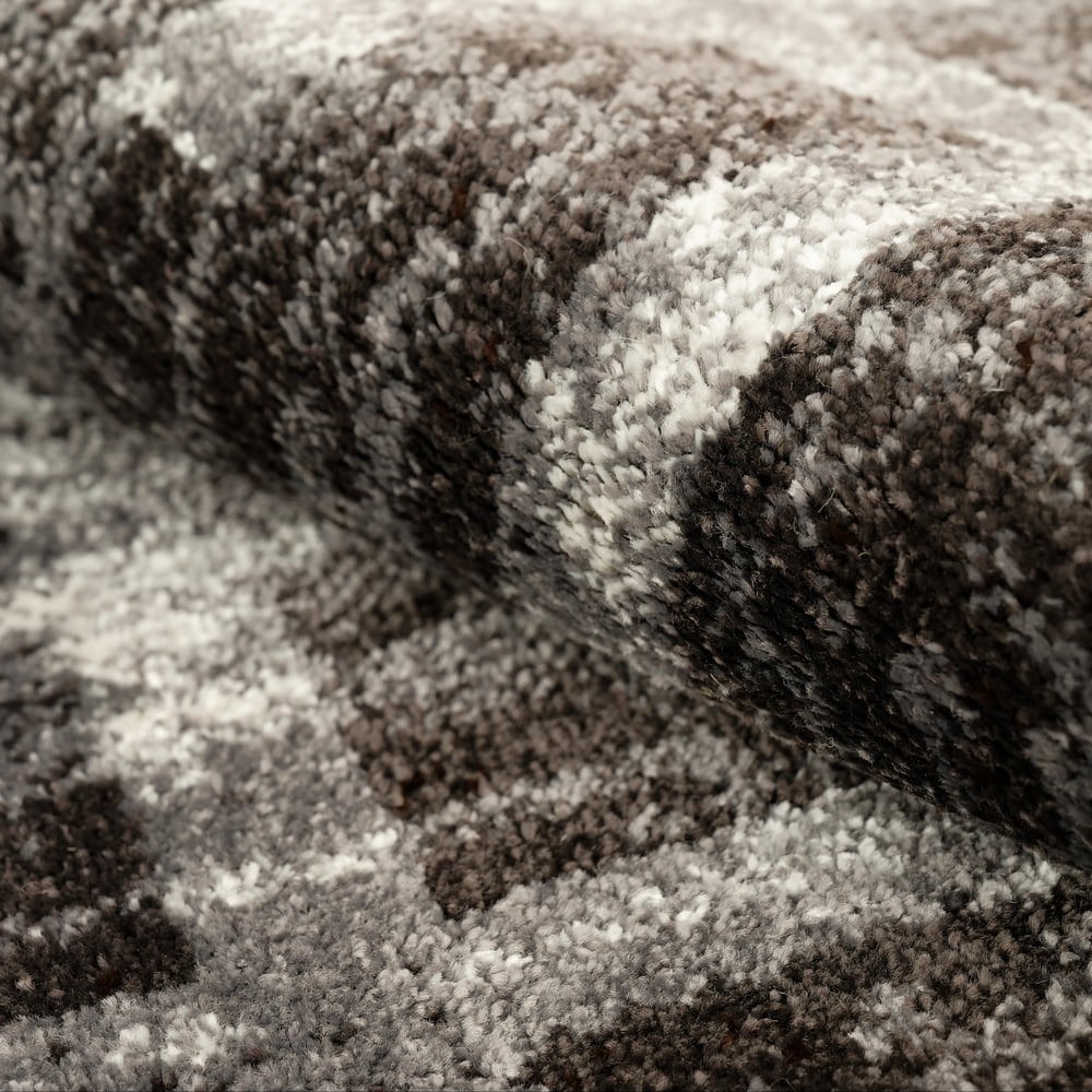 Kusový koberec Rave ovál 24009-199 160x230cm šedý