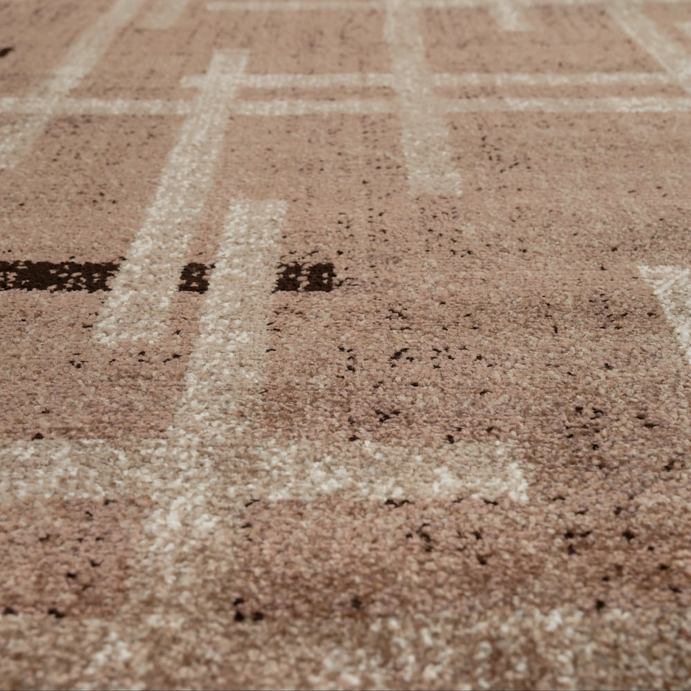 Kusový koberec Rave ovál 24009-133 hnědý