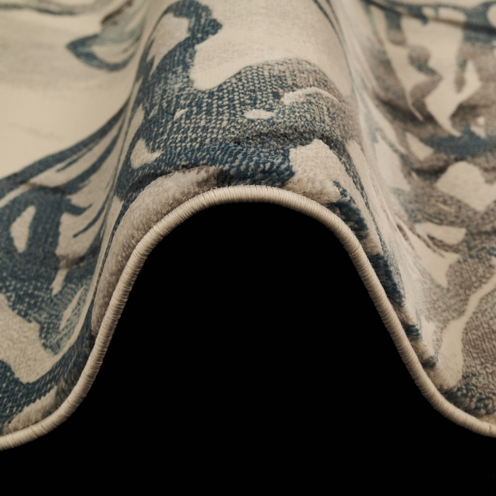 Jutex kusový koberec Arte 13342 U10 modrá