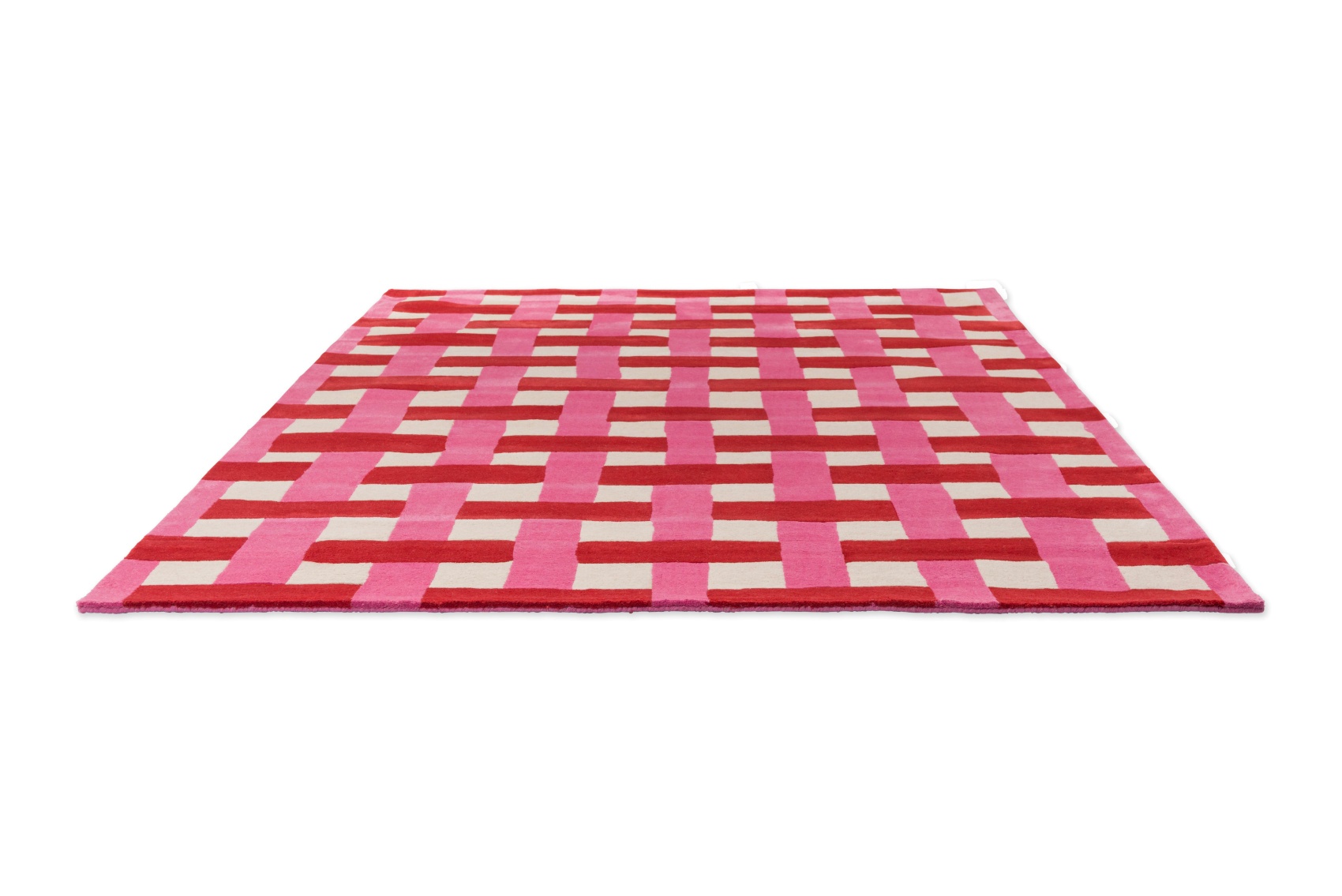 Brink&Campman Harlequin Basketweave coral/rose 144102 250x350cm