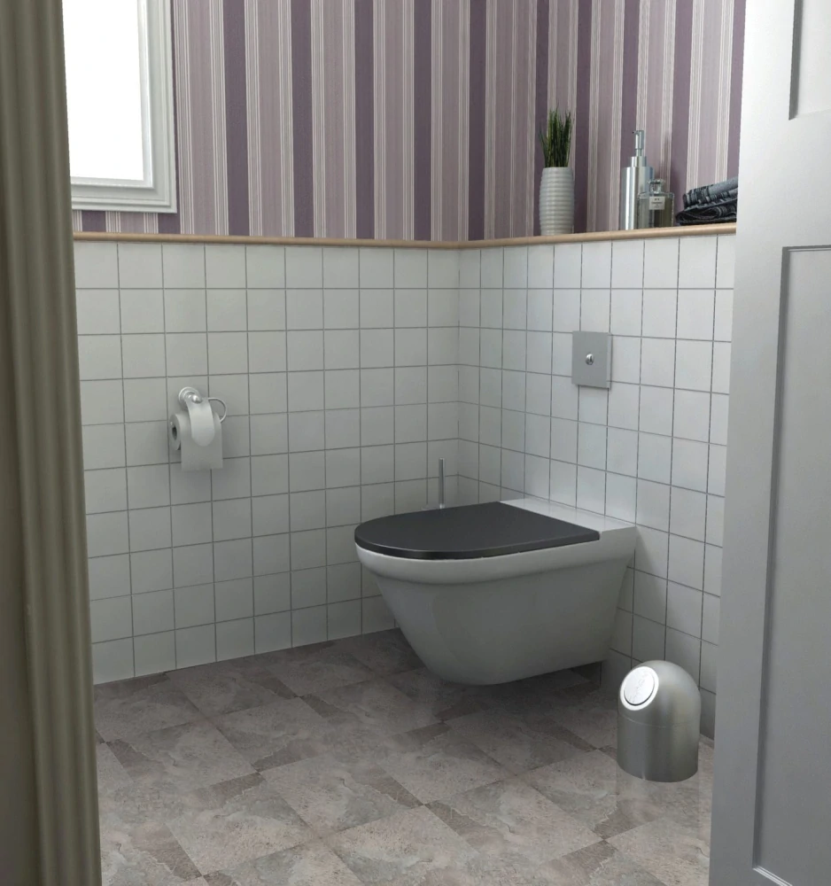 Vinylový samolepící čtverec Light Slate 30,5x30,5cm