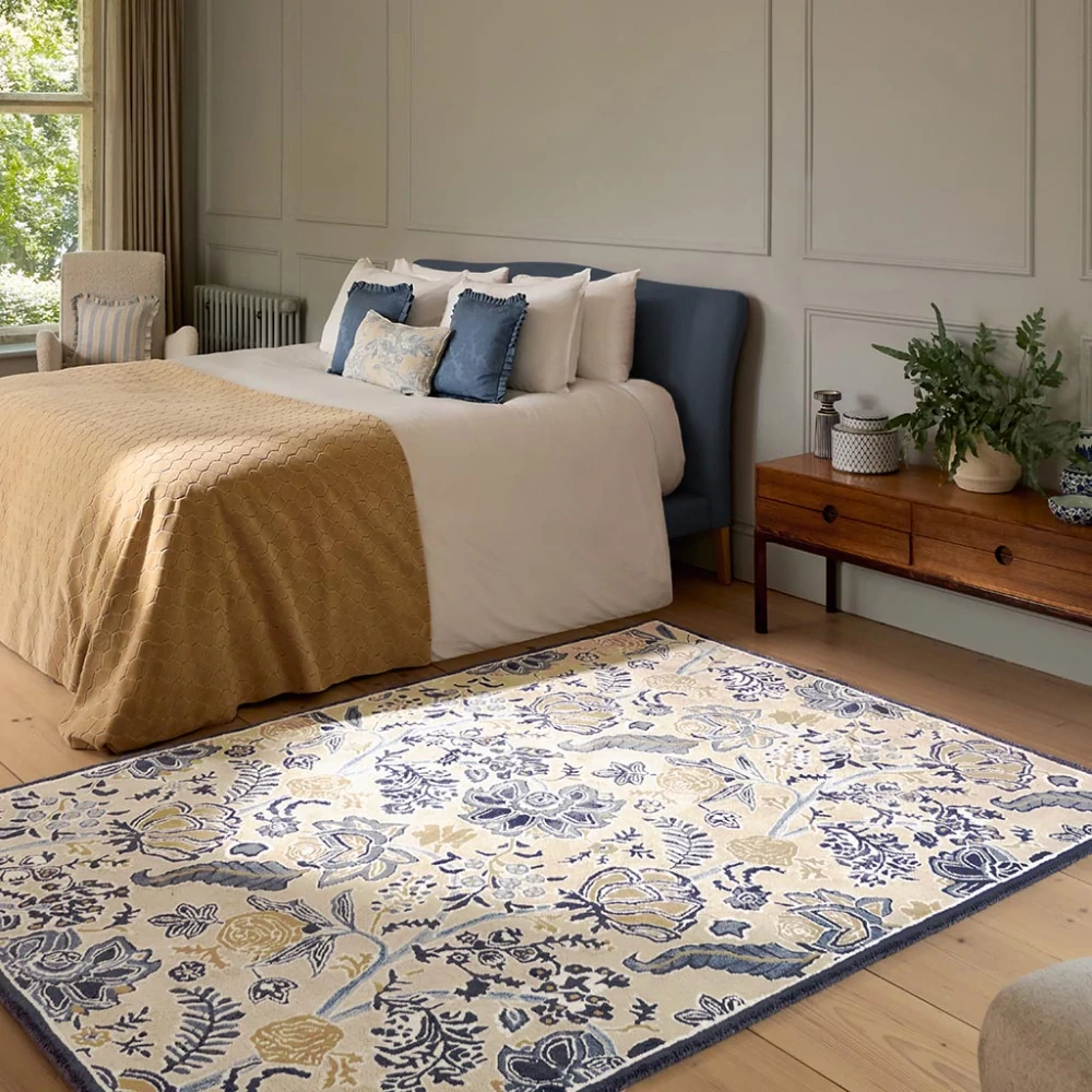 Sanderson Shalimar China Blue 148508 170x240cm