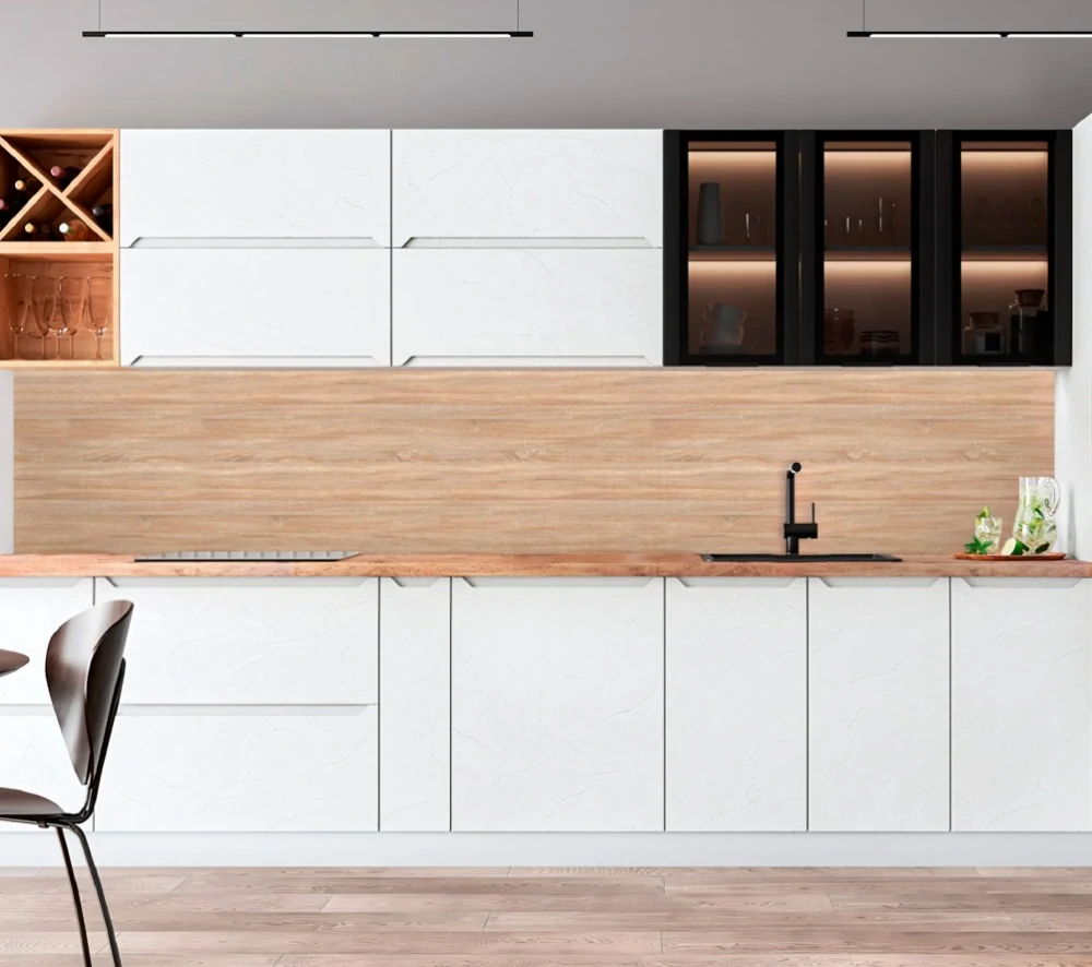 Kuchyňský panel ABS plast Sonoma Oak 3000x600mm 1,5mm