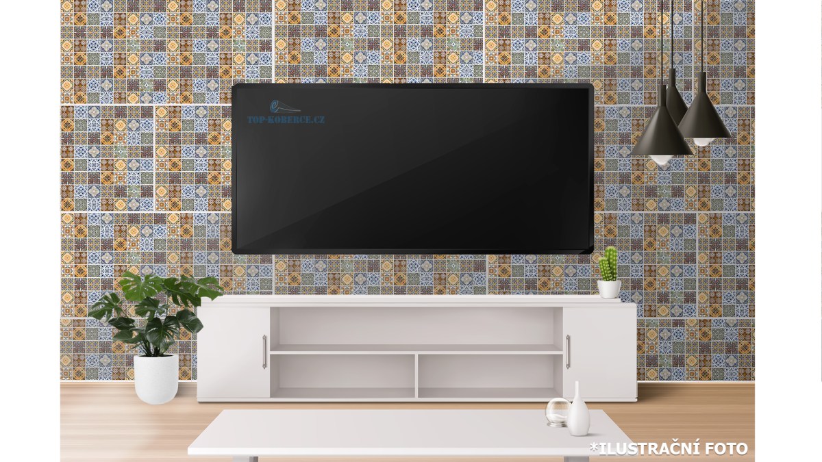 3D obkladový omyvatelný panel PVC Šarm (480 x 960 mm)