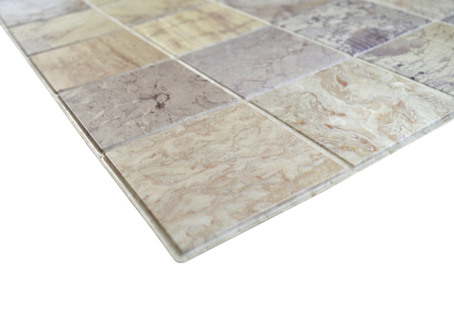 3D obkladový omyvatelný panel PVC Modrý mramor (964x484 mm)
