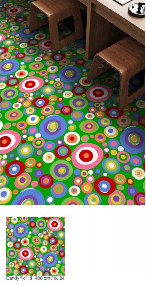 Ideal Candy 24 šíře 4m zelená