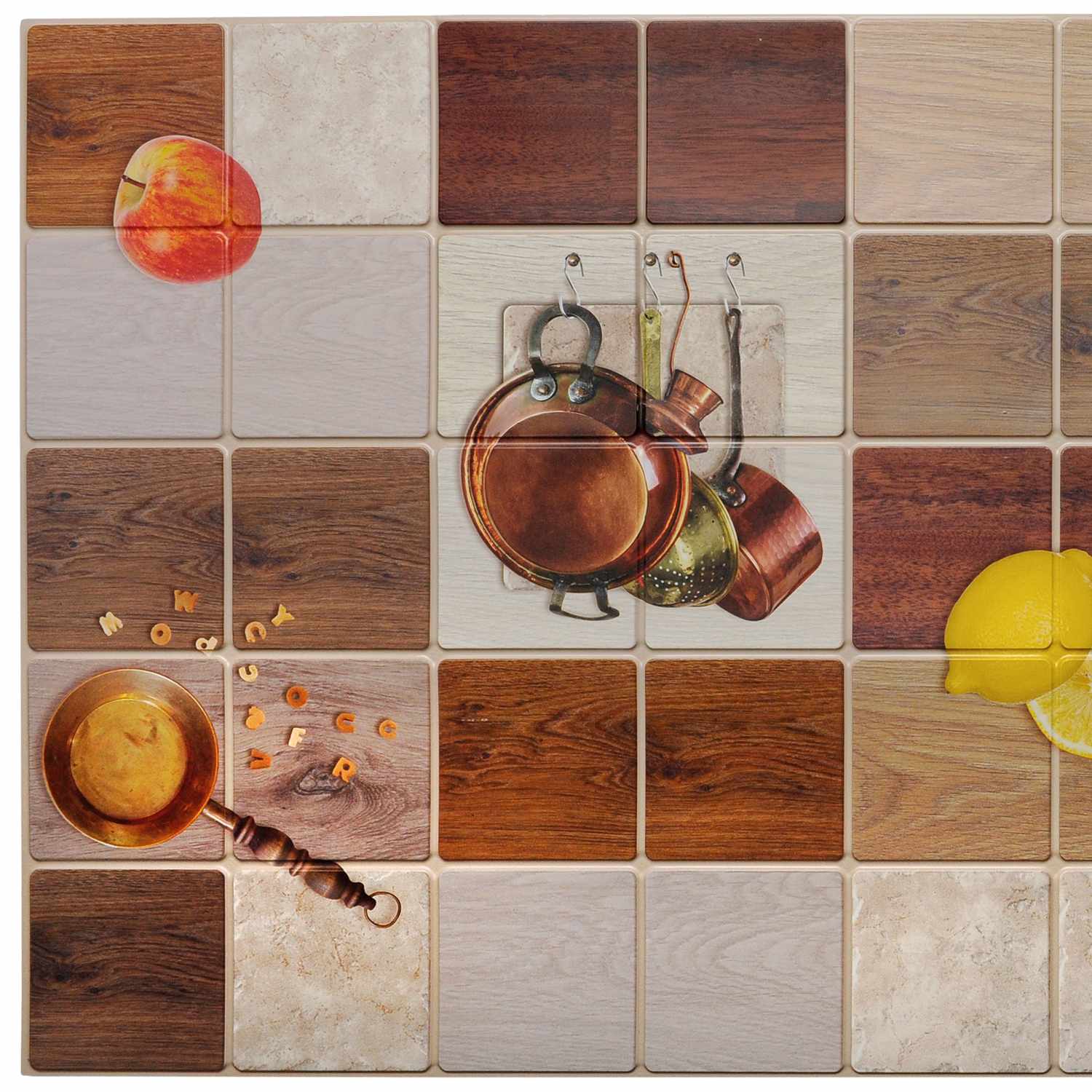 3D obkladový omyvatelný panel PVC Omela (955 x 480mm)