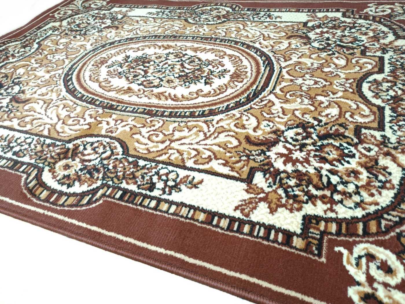 Weltom Welen kusový koberec Rokoko 9447/01 béžová