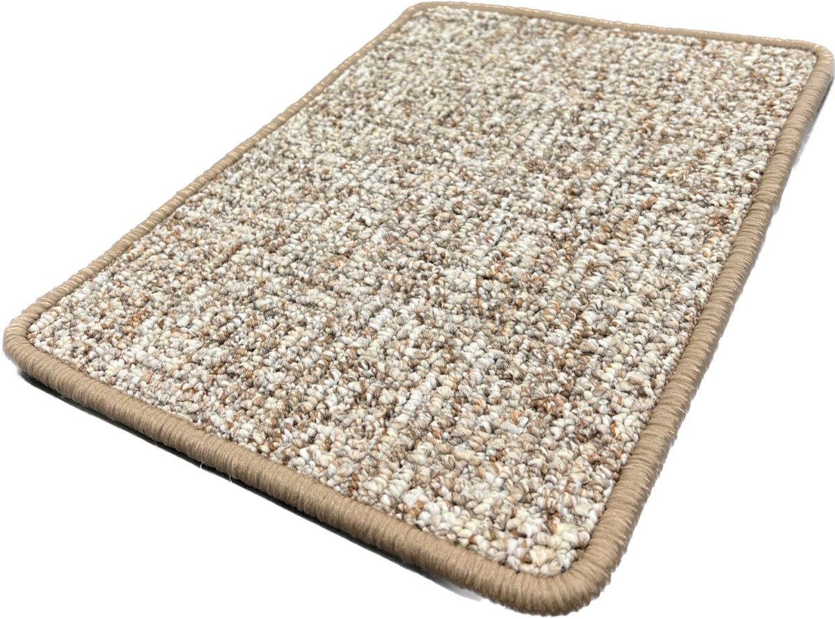 Koberec LOFT 14 šíře 3m béžovo-skořicový