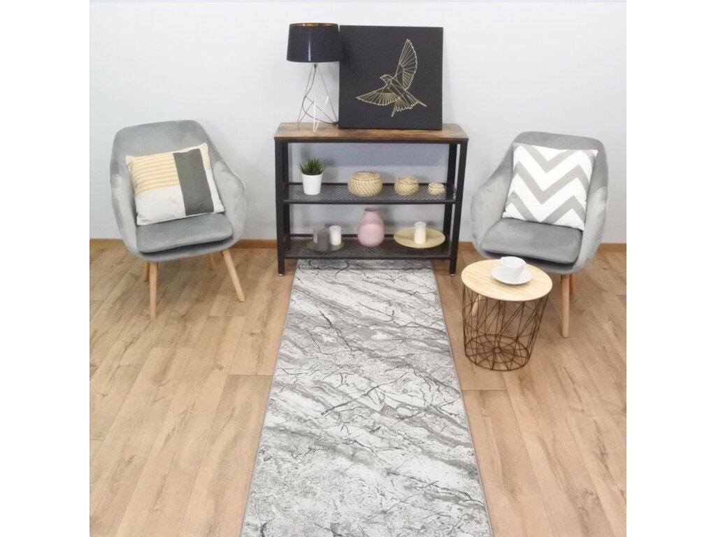 Běhoun SPOLTEX Marble b.19 šedá