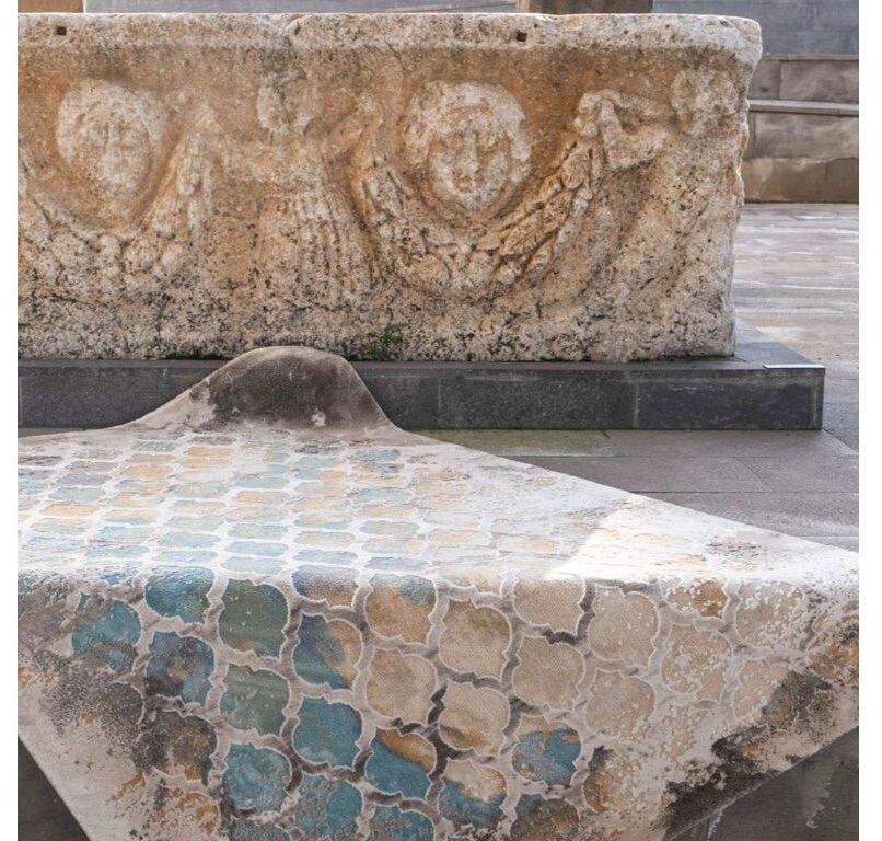 Festival kusový koberec Palera 675-2 blue yellow