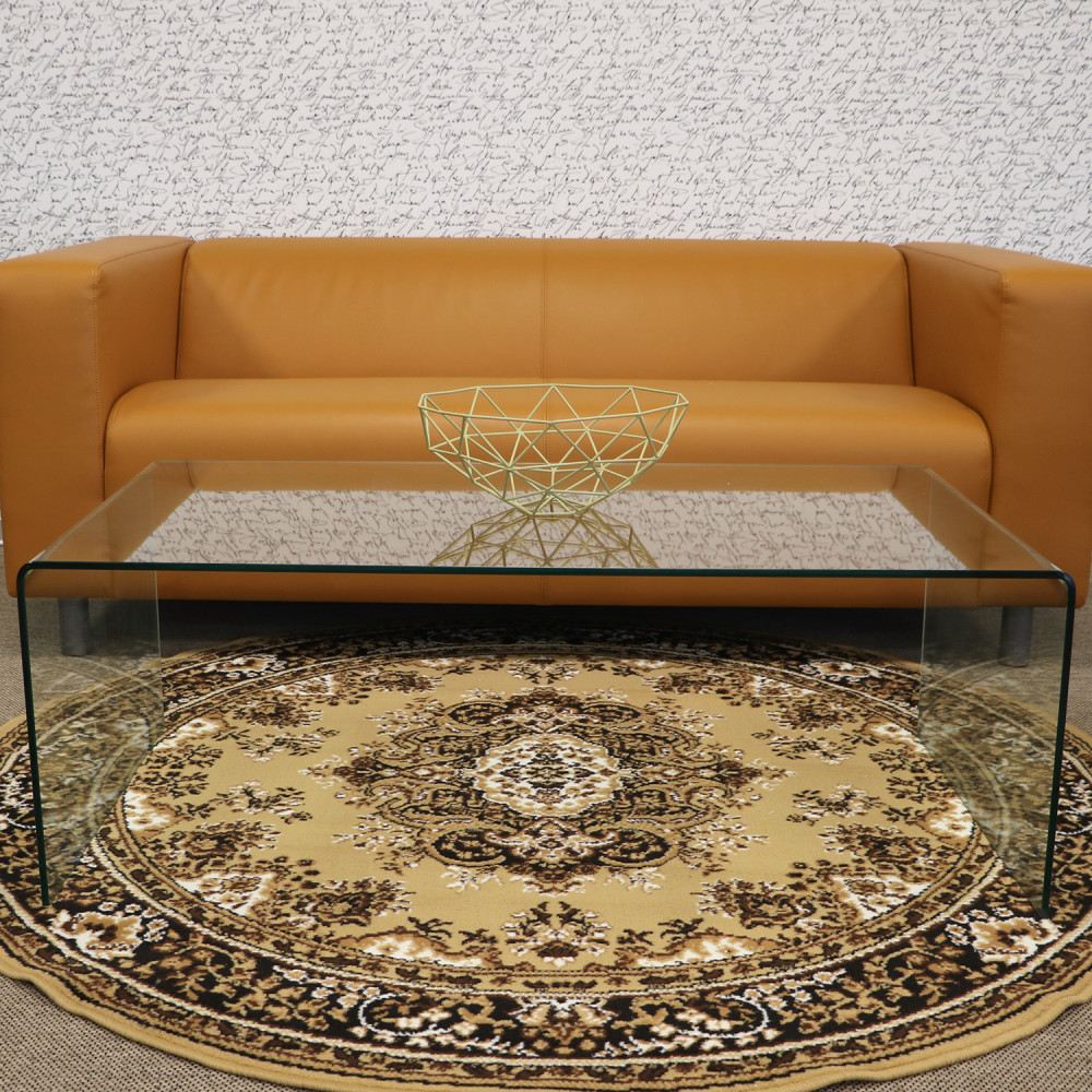 Koberec Escape kruh 510480 béžová