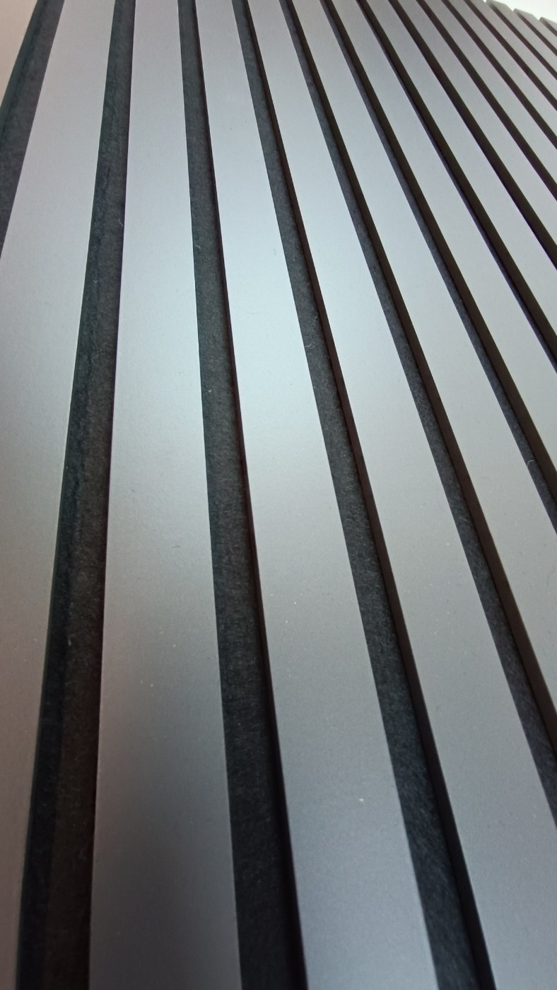 Acoustic panel Comfort 900x600x9mm Black Lead