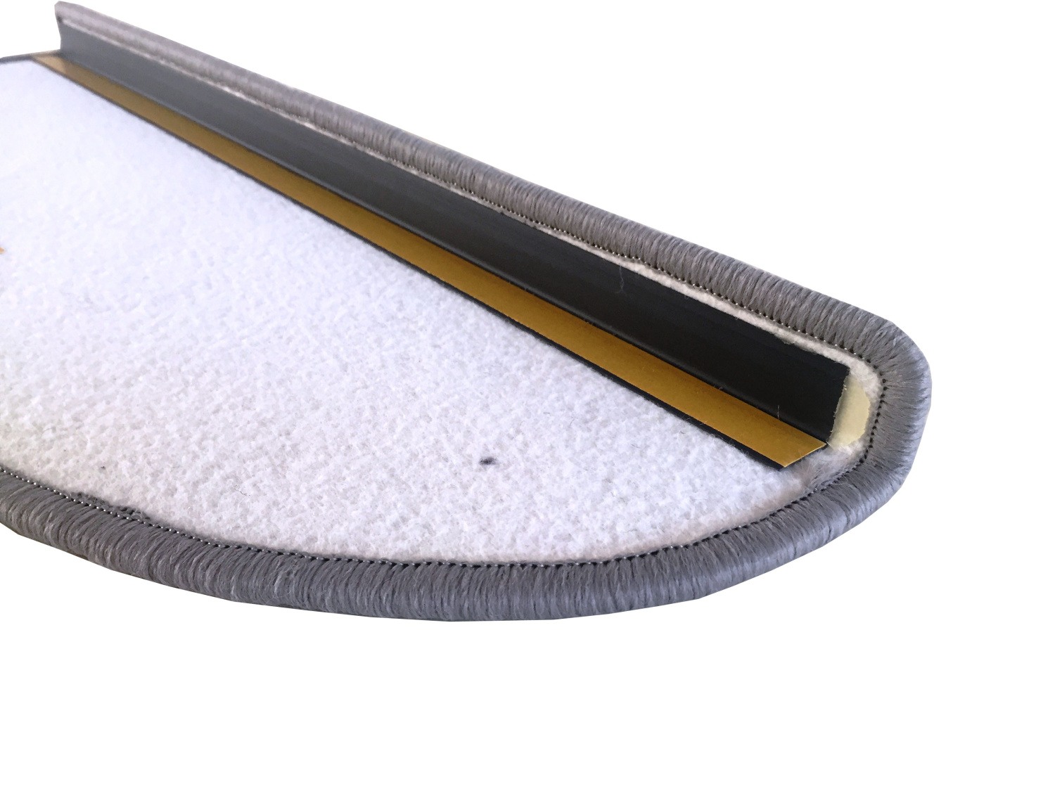 Nášlap na schody Apollo soft 24x65cm šedý