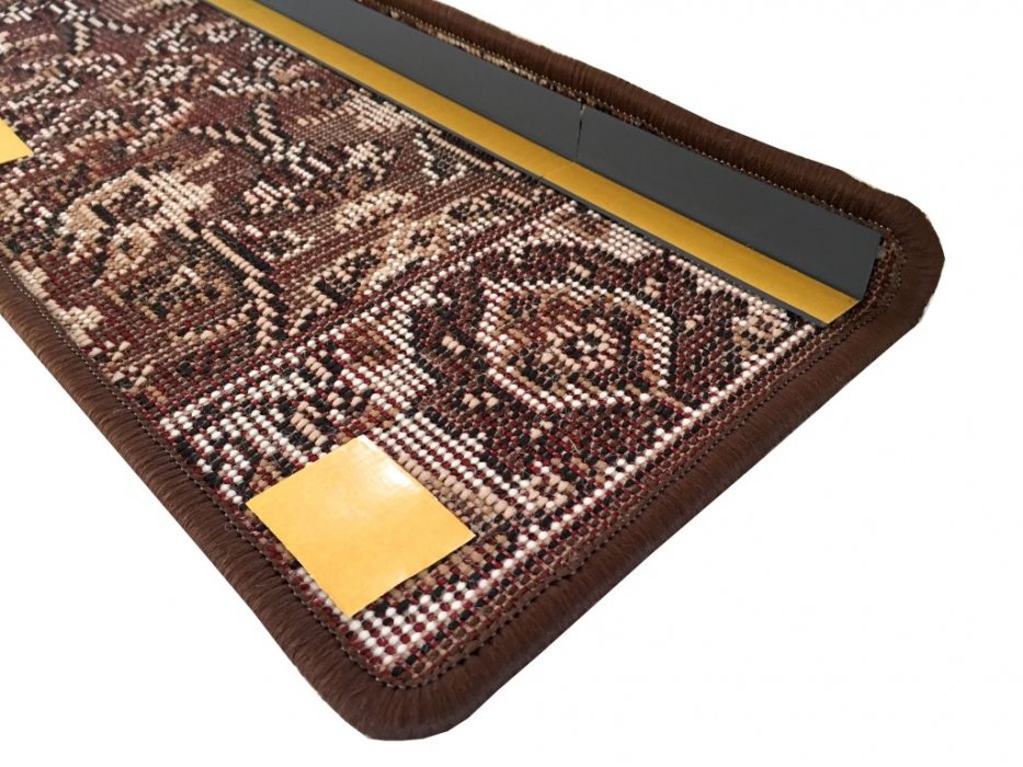 Nášlap na schody Practica obdelník hnědý