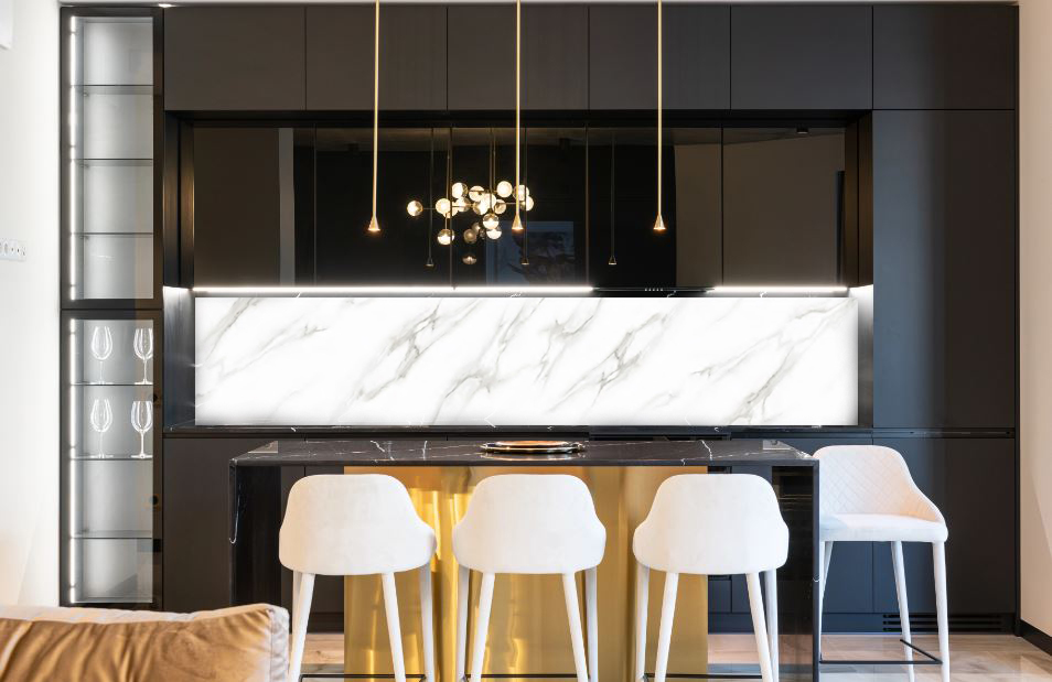 Kuchyňský panel ABS plast Antigue Marble 3000x600mm 1,5mm