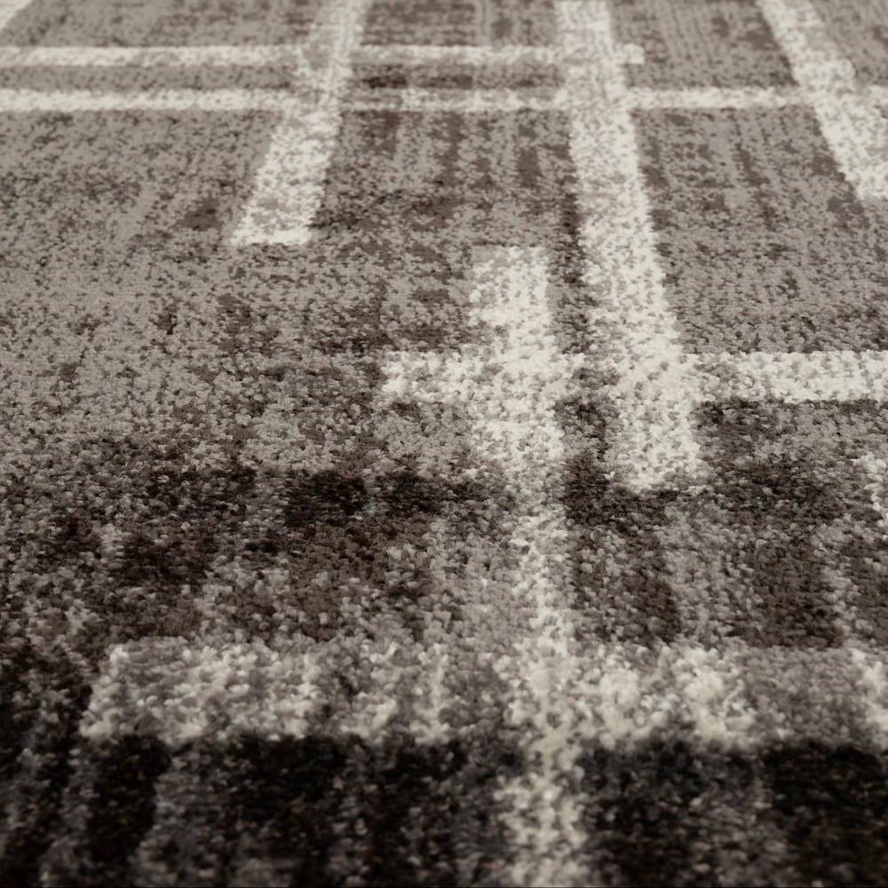 Kusový koberec Rave ovál 24009-199 160x230cm šedý