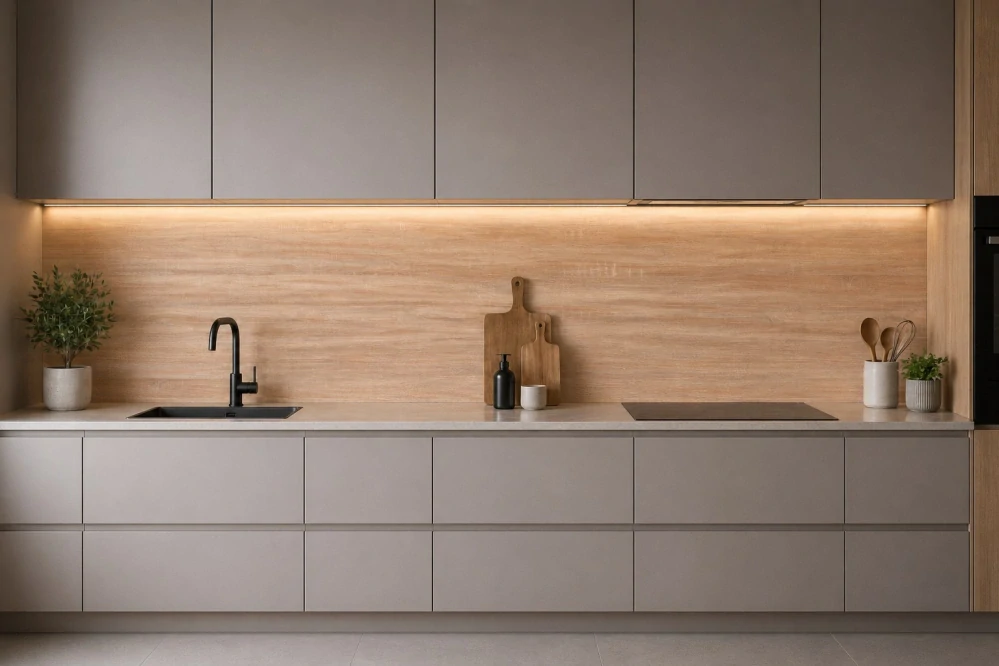 Kuchyňský panel ABS plast Sonoma Oak 3000x600mm 1,5mm