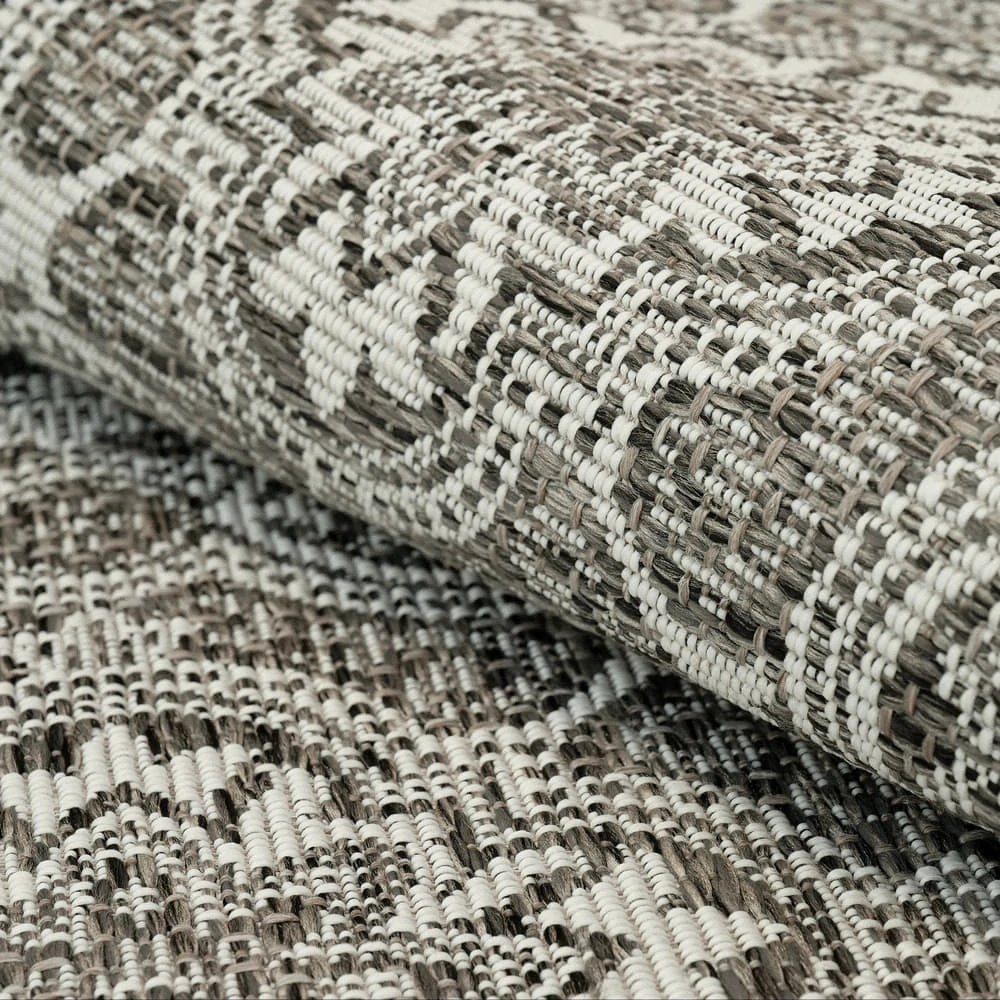 Kusový koberec Flat 21193 šedý 