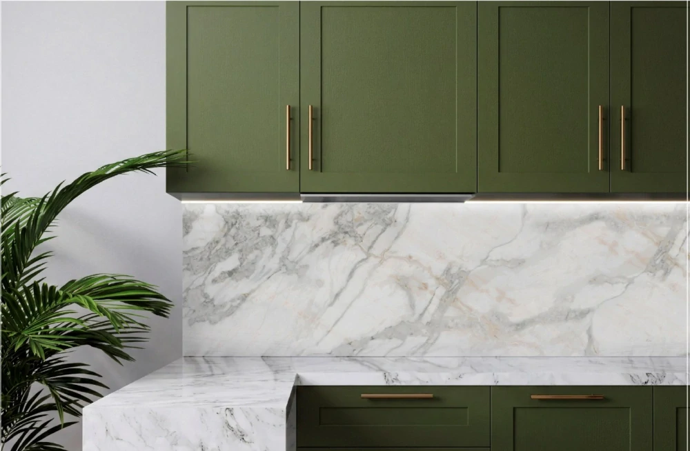 Kuchyňský obkladový panel ABS plast Arabescato Marble 3000x600mm 1,50mm