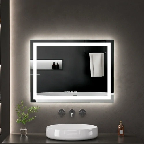 LED koupelnové zrcadlo VISIONAL CELESTA 60×80 cm 2700–6500K Anti-Fog IP44