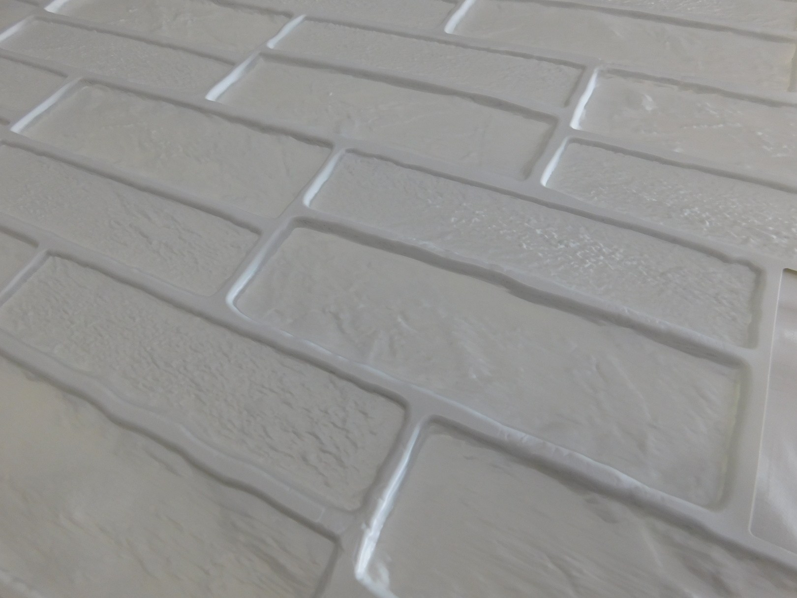 3D obkladový omyvatelný panel PVC Expansit Stone šedý (476 x 955 mm)