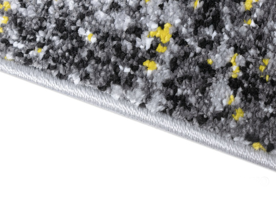 Ayyildiz Hali kusový koberec Alora A1012 žlutá