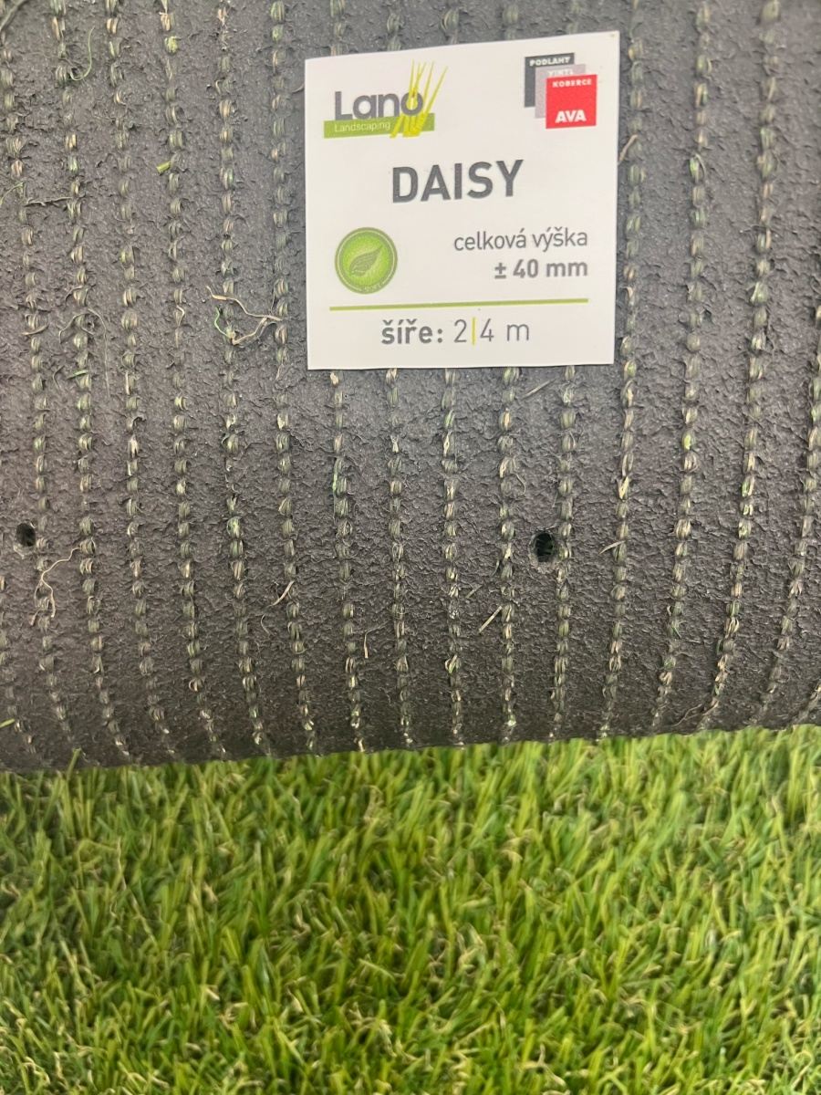 Umělá tráva LANO EASY LAWN DAISY šíře 4m