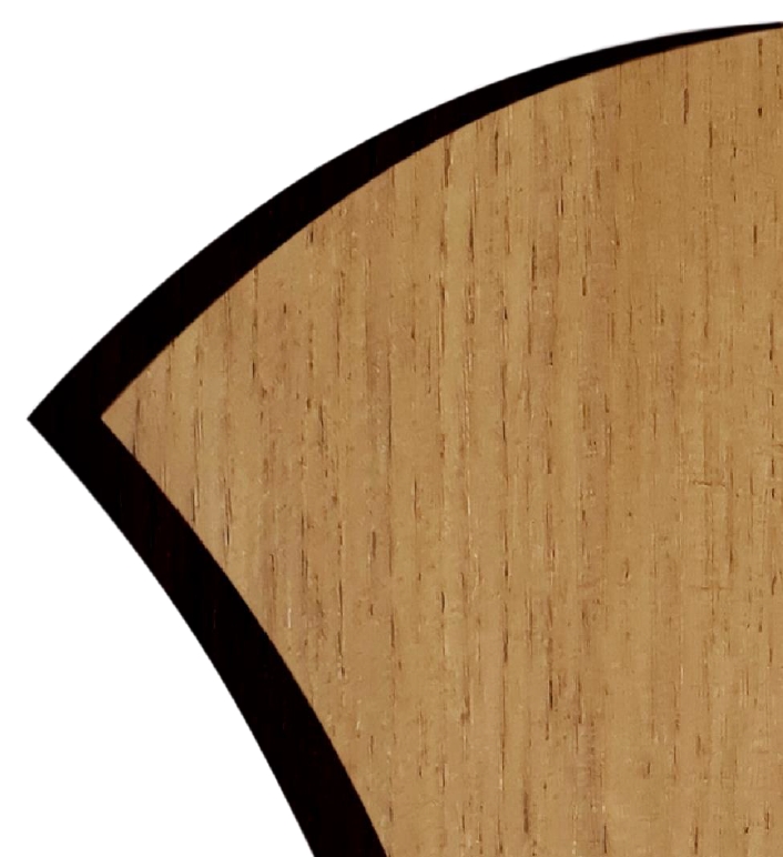 MDF panel Přesýpací hodiny 43,50x30cm Dub Wotan