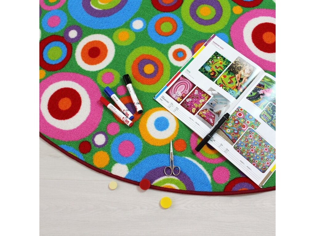 Spoltex kruh Candy vícebarevný