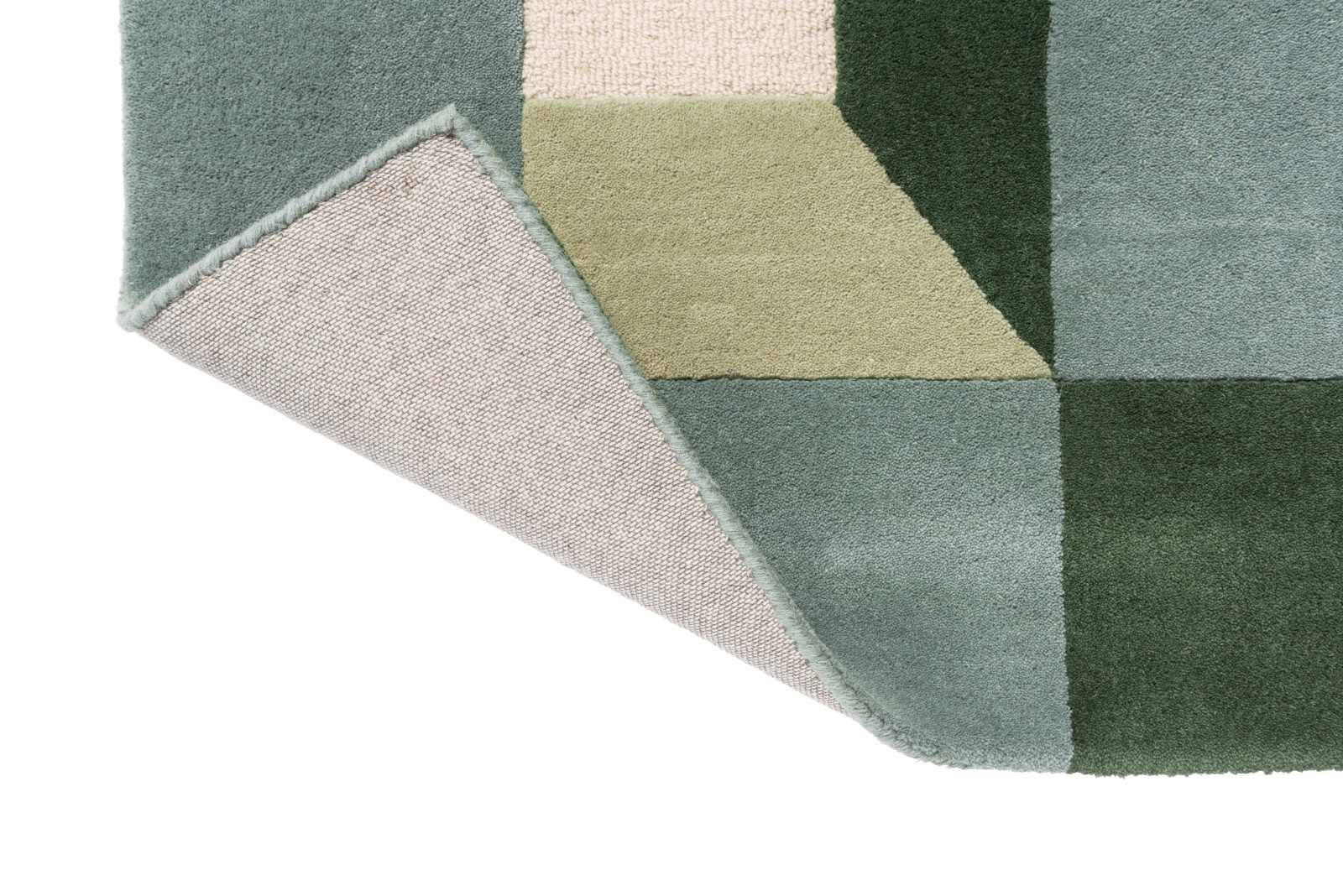 Brink&Campman Harlequin Blocks fern 141907 140x200cm green