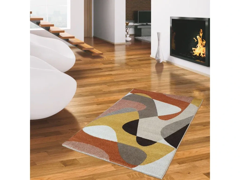 Kusový koberec Achat 618 Rust - cream